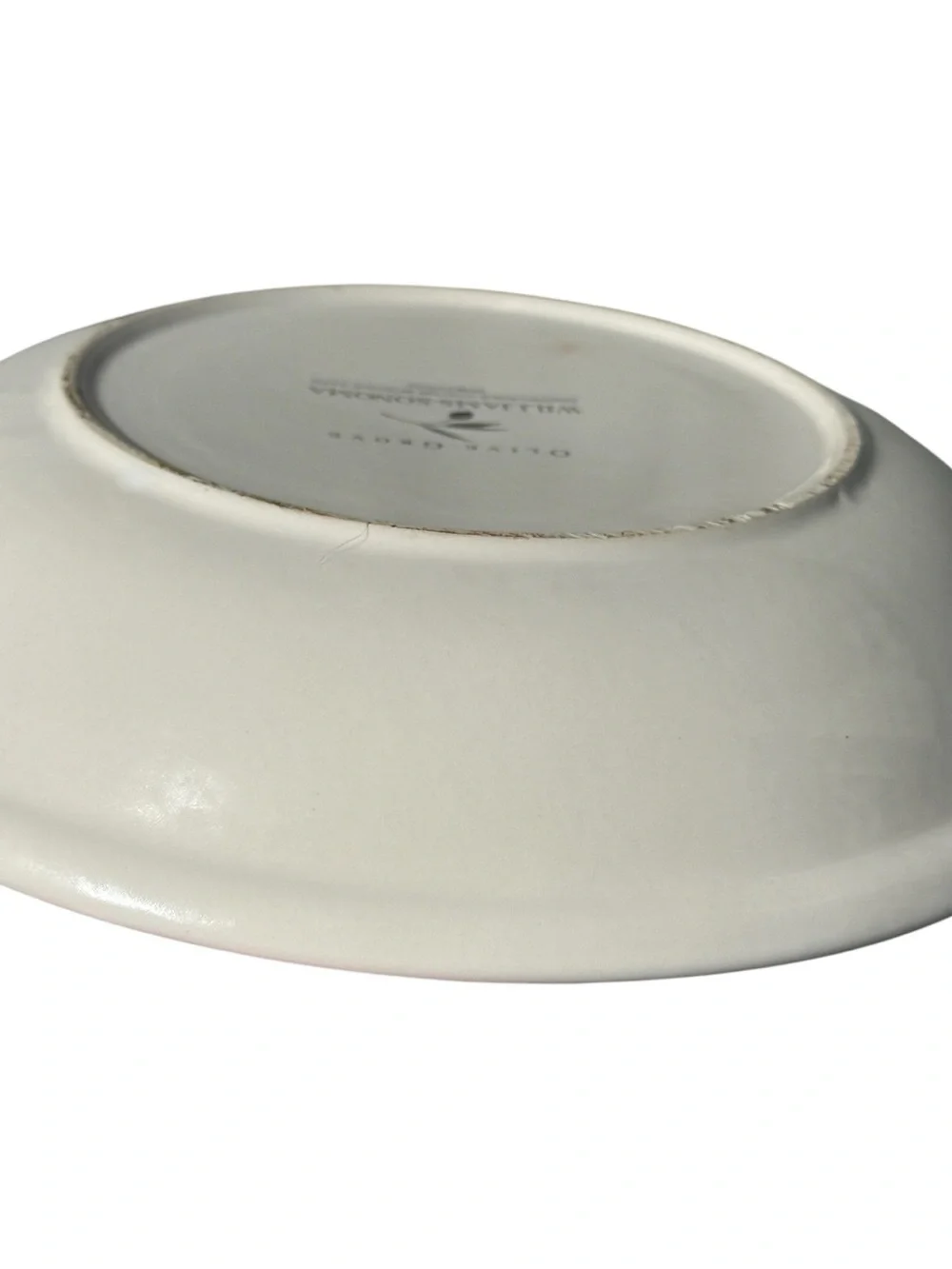 Williams Sonoma Olive Grove Cerignola Pasta Bowl Portugal Green Olive Dish 9.5”